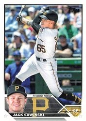 2023 Topps Base Set Jack Suwinski #288 card