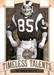 2019 Panini Legacy Timeless Talents Jack Youngblood #TT-JY card