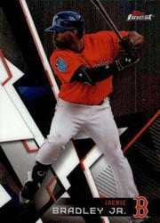 2018 Finest Base Set Jackie Bradley Jr. #79 card