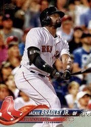 2018 Topps Base Set Jackie Bradley Jr. #270 card