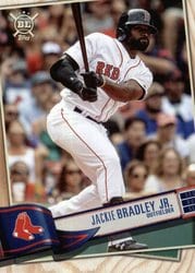 2019 Topps Big League Base Set Jackie Bradley Jr. #207 card
