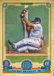2019 Topps Gypsy Queen Base Set Jackie Bradley Jr. #160 card