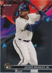 2021 Finest Base Set Jackie Bradley Jr. #90 card