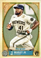 2021 Topps Gypsy Queen Base Set Jackie Bradley Jr. #95 card