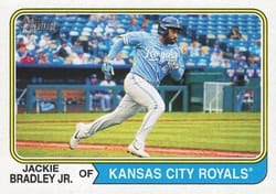 2023 Topps Heritage Base Set Jackie Bradley Jr. #583 card