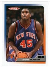 2005-06 Topps Total Base Set Jackie Butler #184 card