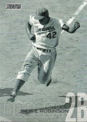 2018 Stadium Club Base Set Jackie Robinson #200b card