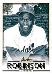 2018 Topps Gallery Base Set Jackie Robinson #200 card