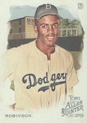 2019 Topps Allen & Ginter Base Set Jackie Robinson #129 card