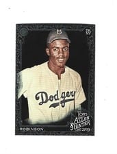 2019 Topps Allen & Ginter X Jackie Robinson #129 card