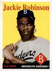 2019 Topps Archives Base Set Jackie Robinson #44 card