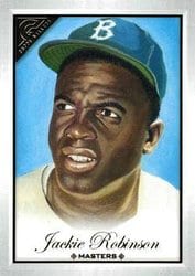 2019 Topps Gallery Base Set Jackie Robinson #160 card