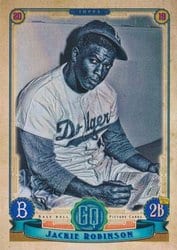 2019 Topps Gypsy Queen Base Set Jackie Robinson #301 card