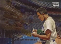 2020 Stadium Club Chrome Base Set Jackie Robinson #400 card