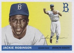 2020 Topps Archives Base Set Jackie Robinson #25 card