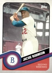 2020 Topps Brooklyn Collection Base Set Jackie Robinson #7 card