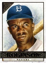 2020 Topps Gallery Base Set Jackie Robinson #156 card