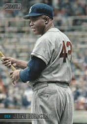 2021 Stadium Club Base Jackie Robinson #184 card