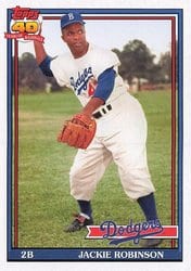 2021 Topps Archives Base Set Jackie Robinson #190 card