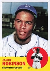 2022 Topps Archives Base Set Jackie Robinson #42 card