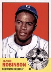 2022 Topps Archives Base Set Jackie Robinson #42b card
