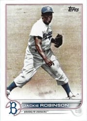 2022 Topps Base Set Jackie Robinson #42 card
