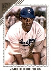 2022 Topps Gallery Base Set Jackie Robinson #42 card