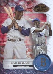 2022 Topps Gold Label Base Set Jackie Robinson #73 card