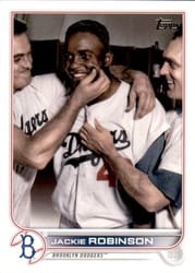 2022 Topps Update Base Set Jackie Robinson #US42 card