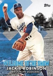 2022 Topps Welcome to the Show Jackie Robinson #WTTS-1 card