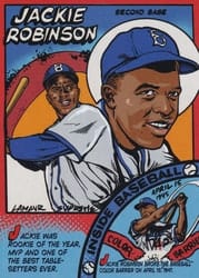 2023 Topps Archives 1979 Comics Jackie Robinson #79TC-10 card