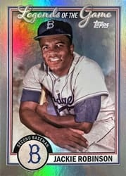 2023 Topps Legends of the Game Jackie Robinson #LG-5 card
