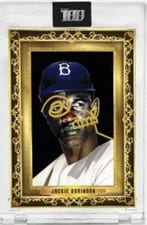 2023 Topps Project 100 Base Set Jackie Robinson #21 card