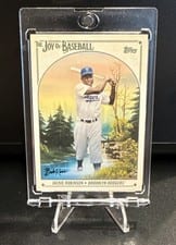 2023 Topps x Bob Ross: The Joy of Baseball Base Set Jackie Robinson #45 card