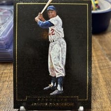2024 Panini Three and Two Blank Slate Jackie Robinson #14 card
