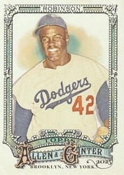 2025 Topps Allen & Ginter Base Set Jackie Robinson #31 card