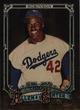 2025 Topps Allen & Ginter Chrome Jackie Robinson #31 card