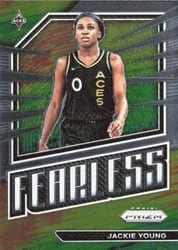 2023 Panini Prizm WNBA Fearless Jackie Young #13 card