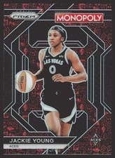 2024 Panini Prizm Monopoly WNBA All-Stars Jackie Young #WNBA15 card
