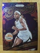 2024 Panini Prizm WNBA Groovy Jackie Young #6 card