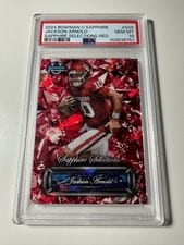 2024 Bowman University Chrome Sapphire Sapphire Selections Set Jackson Arnold #SS-5 card