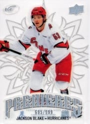 2024-25 Upper Deck Ice Base Set Jackson Blake #154 card