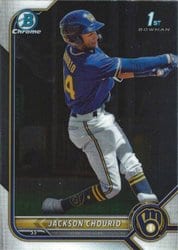 2022 Bowman Chrome Prospects Jackson Chourio #BCP-79 card