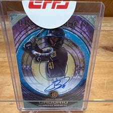 2022 Bowman Inception Prospect Autographs Jackson Chourio #PA-JCO card