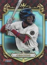 2022 Bowman's Best Prospective Royalty Jackson Chourio #PR-3 card