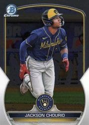2023 Bowman Chrome Prospects Jackson Chourio #BCP-76 card