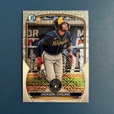 2023 Bowman Chrome Prospects Jackson Chourio #BCP-76 card