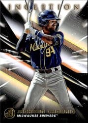 2023 Bowman Inception Base Set Jackson Chourio #19 card