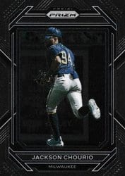 2023 Panini Prizm Base Set Jackson Chourio #105 card