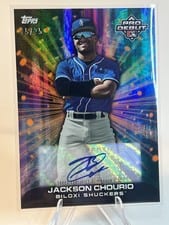 2023 Topps Pro Debut Future Cornerstones Autographs Jackson Chourio #FC-JC card